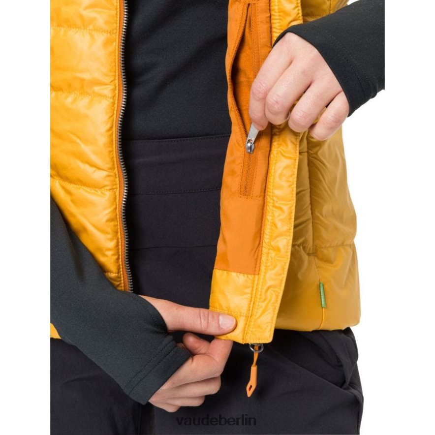 VAUDE Moena gepolsterte Outdoor-Weste gelb verbrannt Kleidung HLT448936