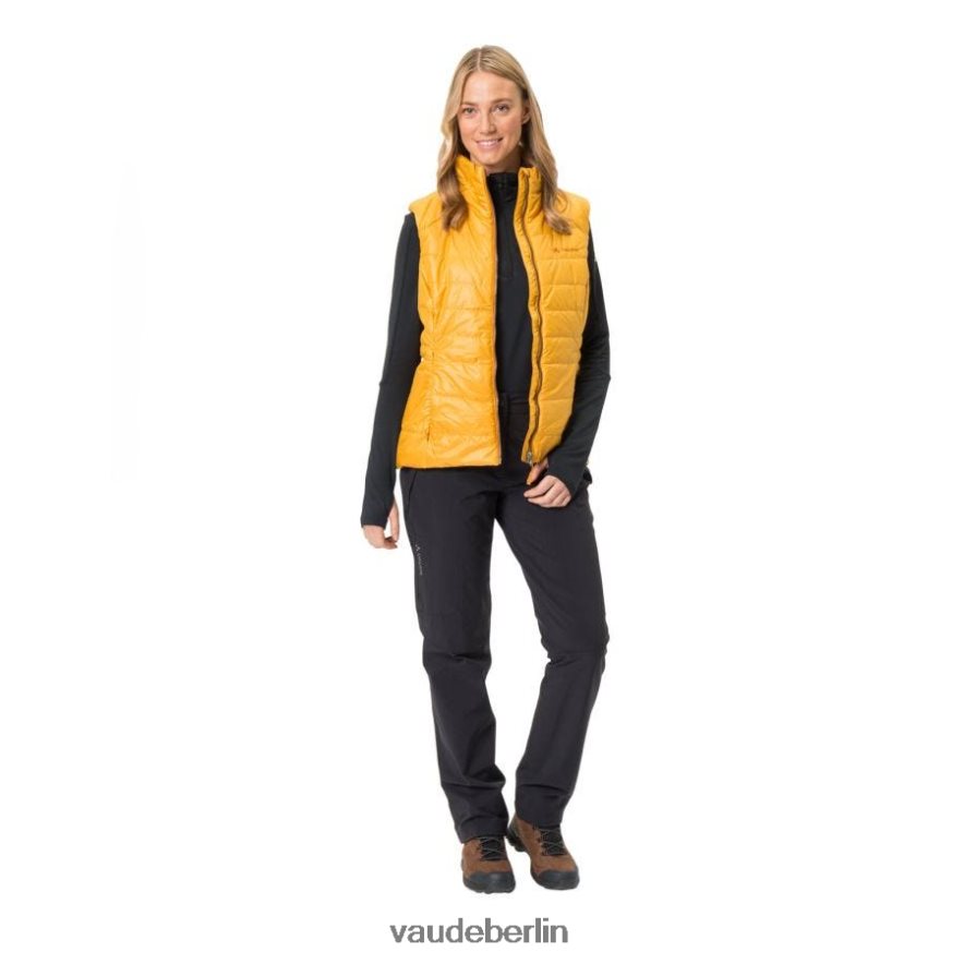 VAUDE Moena gepolsterte Outdoor-Weste gelb verbrannt Kleidung HLT448936