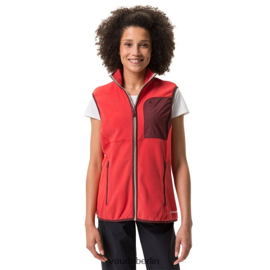 VAUDE Rosemoor-Fleeceweste Flamme Kleidung HLT448902