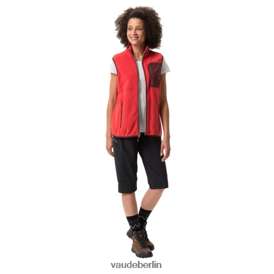 VAUDE Rosemoor-Fleeceweste Flamme Kleidung HLT448902