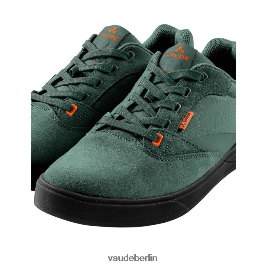 VAUDE Am Moab Gravity-Fahrradschuhe Staubiger Wald/Neonorange Schuhe | HLT448958