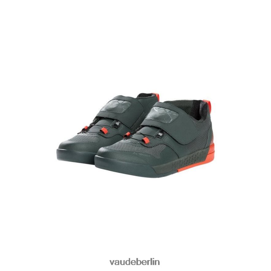 VAUDE Moab Tech All-Mountainbike-Schuhe dunkler Wald/leuchtendes Rot Schuhe | HLT448949