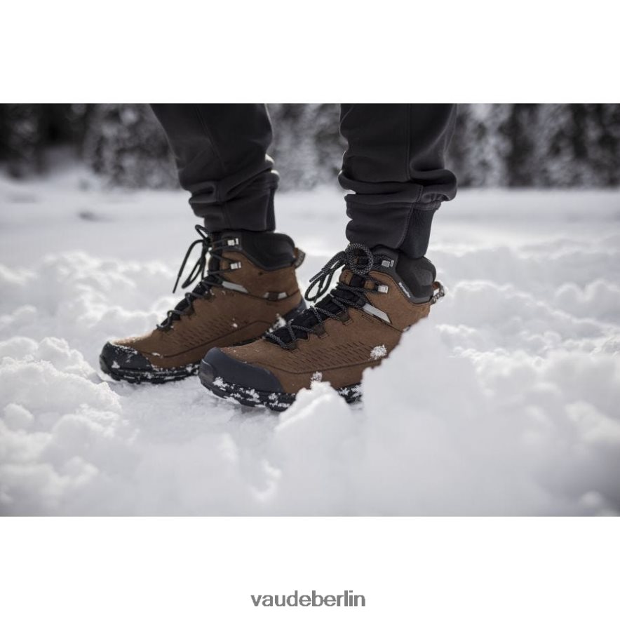 VAUDE Skarvan Tech Mid Stx Trekkingschuhe Schokolade Schuhe | HLT448998