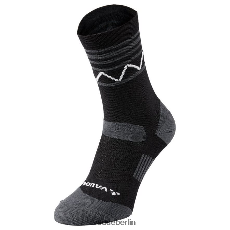 VAUDE Fahrradsocken Mitte Schwarz-Weiss Zubehörteil HLT4481115