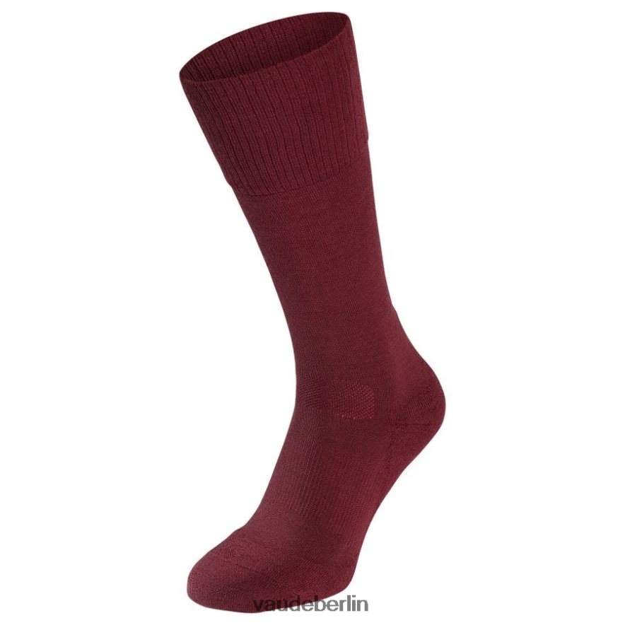 VAUDE lange Wollsocken dunkle Kirsche Zubehörteil HLT4481125
