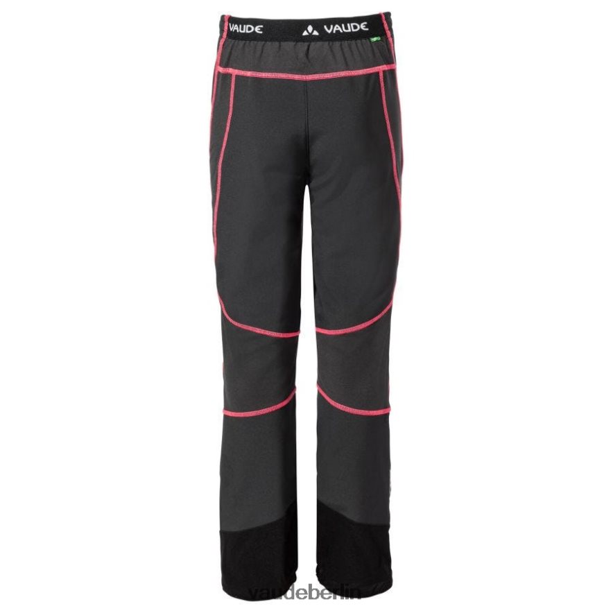 VAUDE Capacida Softshell-Hose schwarz/rosa Kleidung HLT4482302