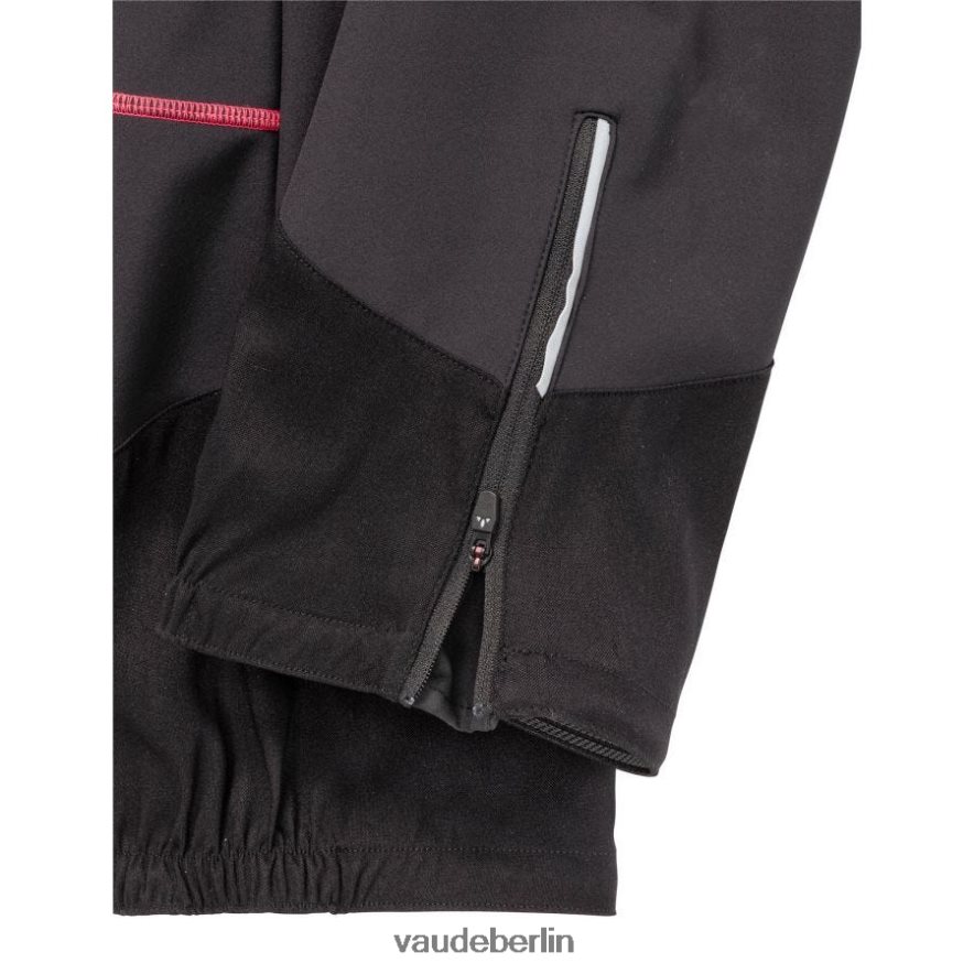 VAUDE Capacida Softshell-Hose schwarz/rosa Kleidung HLT4482302