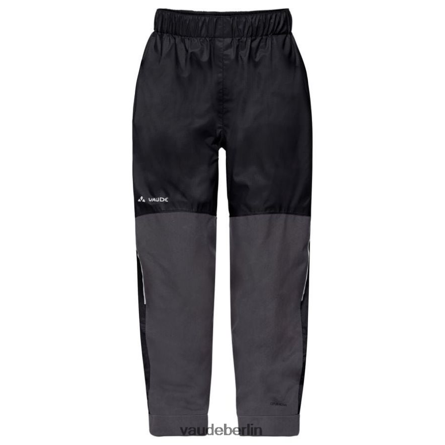 VAUDE Escape III gepolsterte Regenhose Schwarz Kleidung HLT4482289