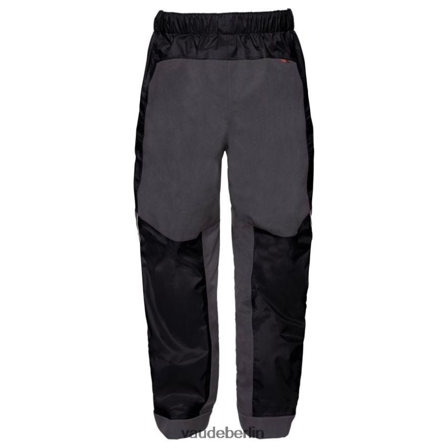 VAUDE Escape III gepolsterte Regenhose Schwarz Kleidung HLT4482289
