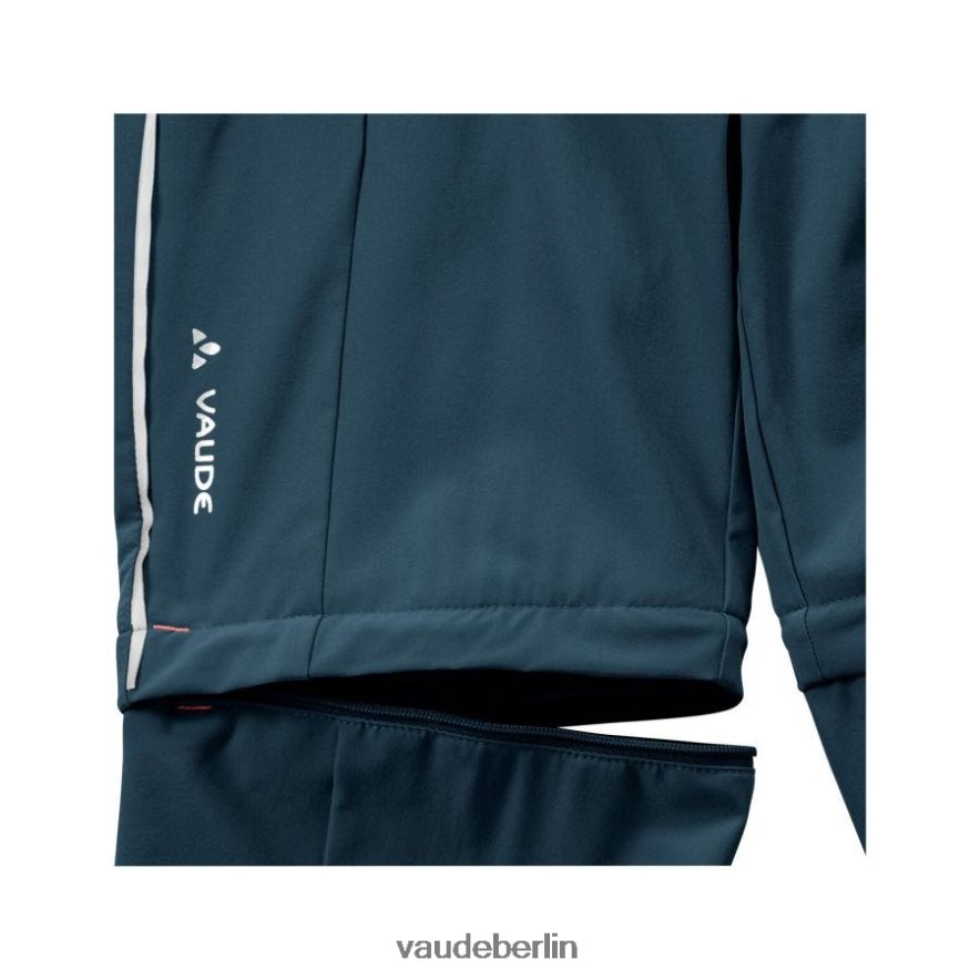 VAUDE Yaras Stretch-Hose mit abnehmbarem Reißverschluss dunkles Meer Kleidung HLT4482297