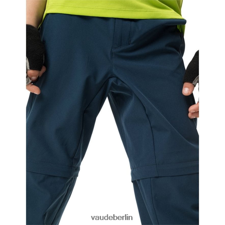 VAUDE Yaras Stretch-Hose mit abnehmbarem Reißverschluss dunkles Meer Kleidung HLT4482297