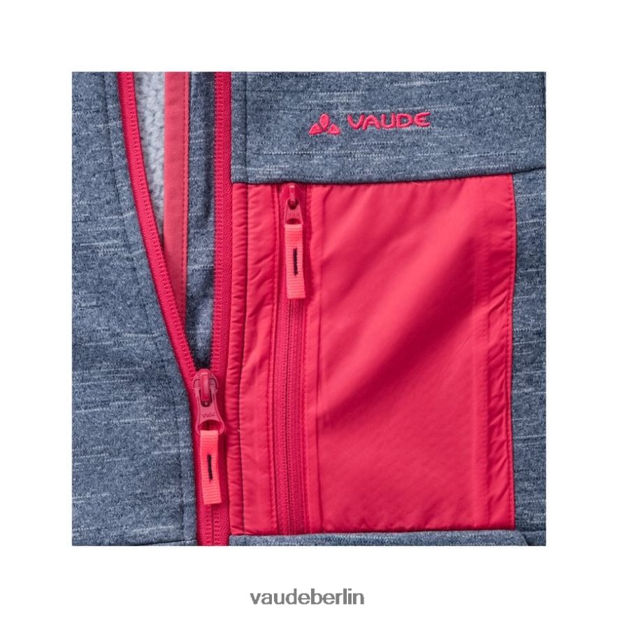 VAUDE Kikimora-Fleecejacke dunkles Meer/Rosa Kleidung HLT4482126