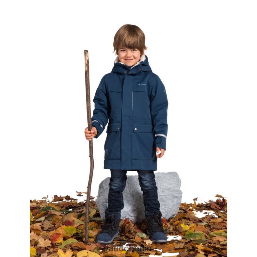 VAUDE Manukau wattierter Parka dunkles Meer Kleidung HLT4482216