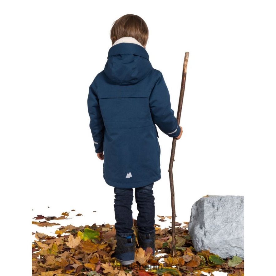 VAUDE Manukau wattierter Parka dunkles Meer Kleidung HLT4482216