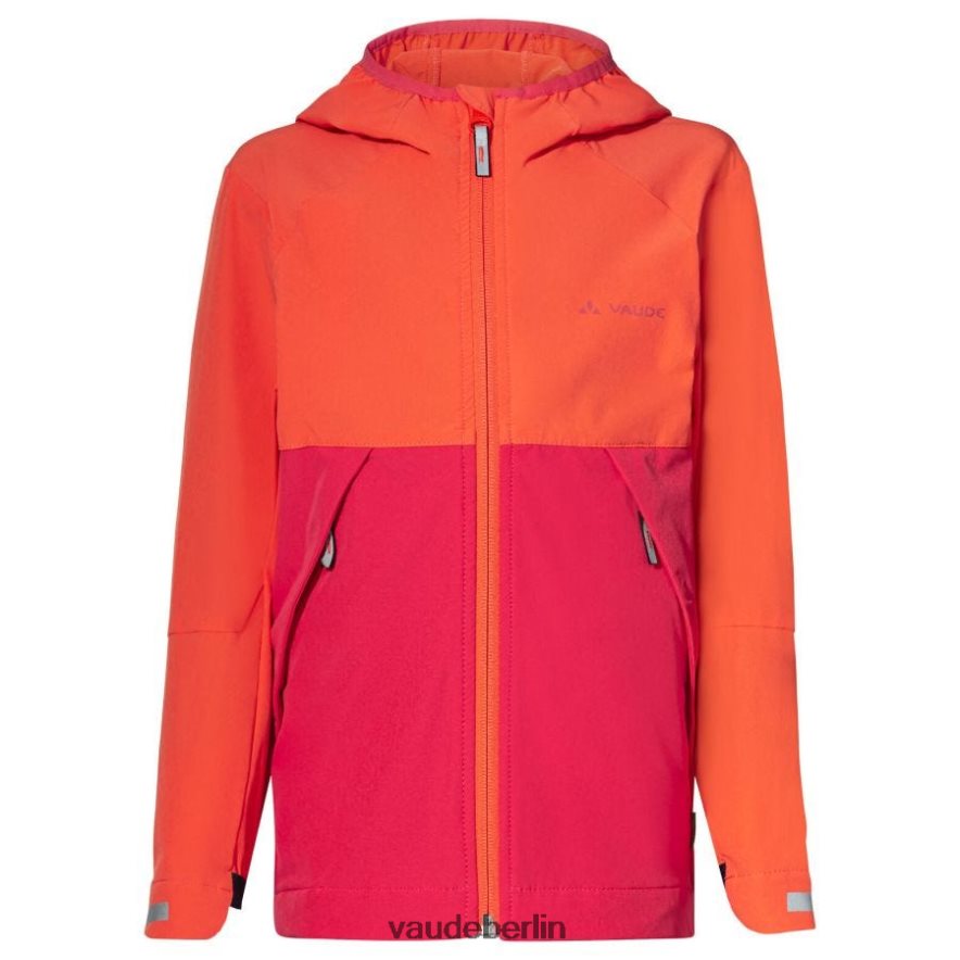 VAUDE Moab Stretch-Radjacke leuchtendes Pink/Orange Kleidung HLT4482166