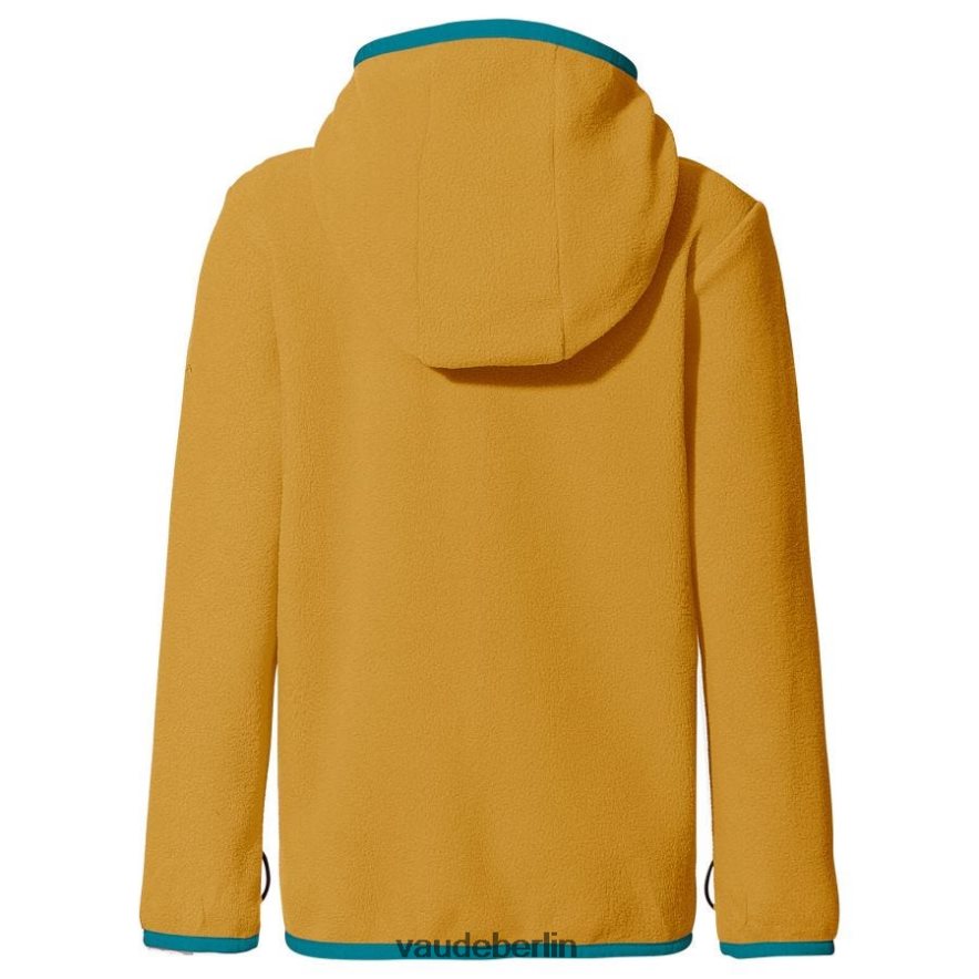 VAUDE Pulex-Fleecejacke mit Kapuze gelb verbrannt Kleidung HLT4482139