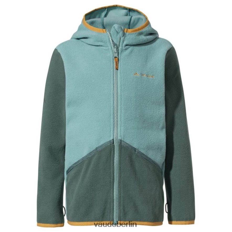 VAUDE Pulex-Fleecejacke mit Kapuze staubiges Moos Kleidung HLT4482142