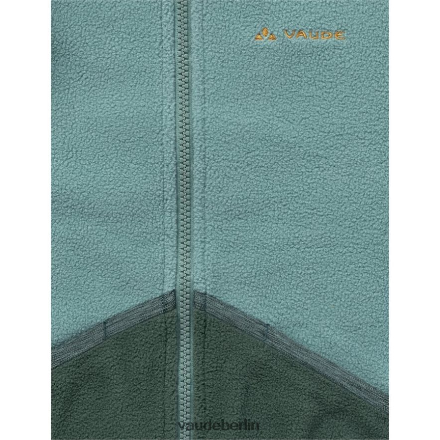 VAUDE Pulex-Fleecejacke mit Kapuze staubiges Moos Kleidung HLT4482142