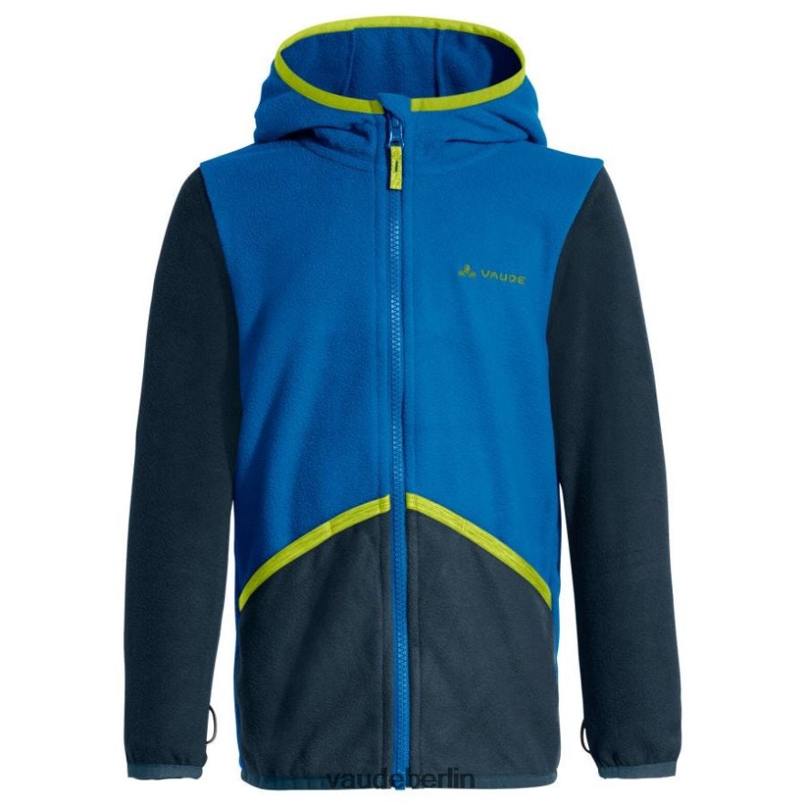 VAUDE Pulex-Fleecejacke mit Kapuze strahlen blau/finsternis Kleidung HLT4482135
