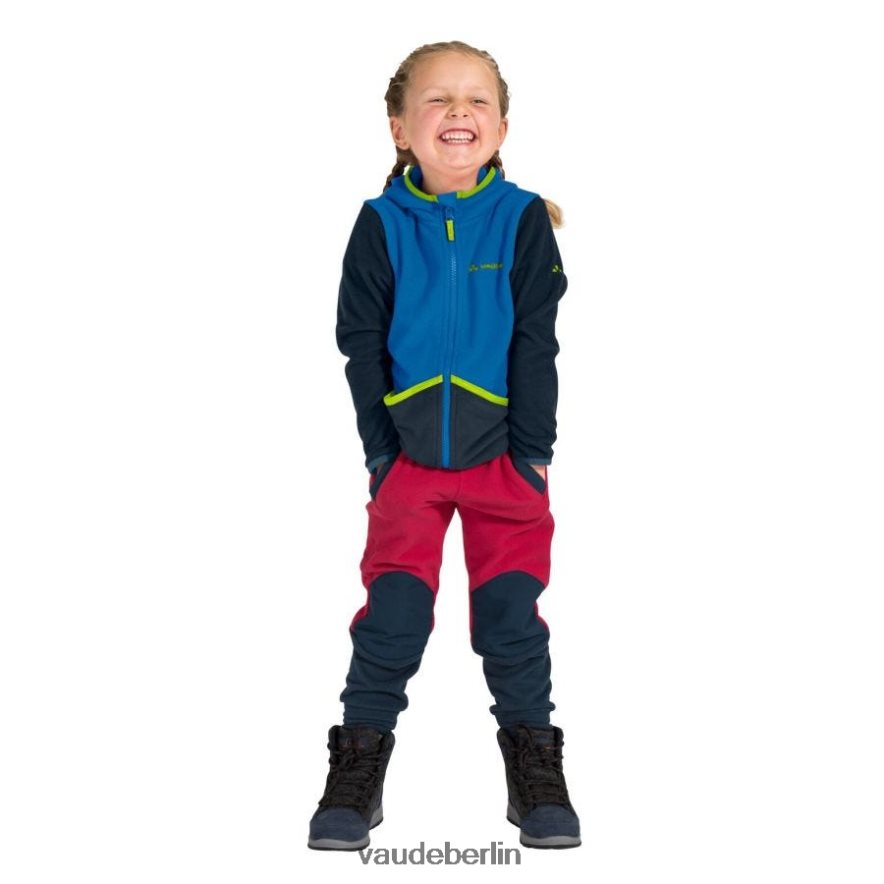 VAUDE Pulex-Fleecejacke mit Kapuze strahlen blau/finsternis Kleidung HLT4482135