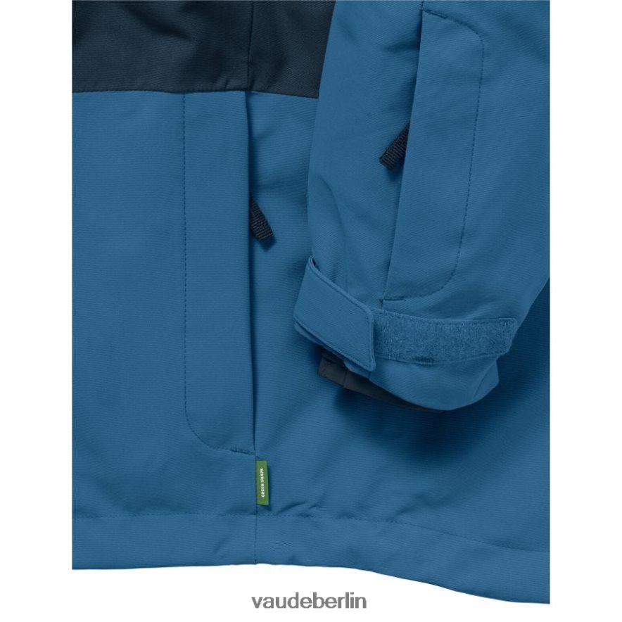 VAUDE Wattierte Schneeschalenjacke dunkles Meer/Avocado Kleidung HLT4482217