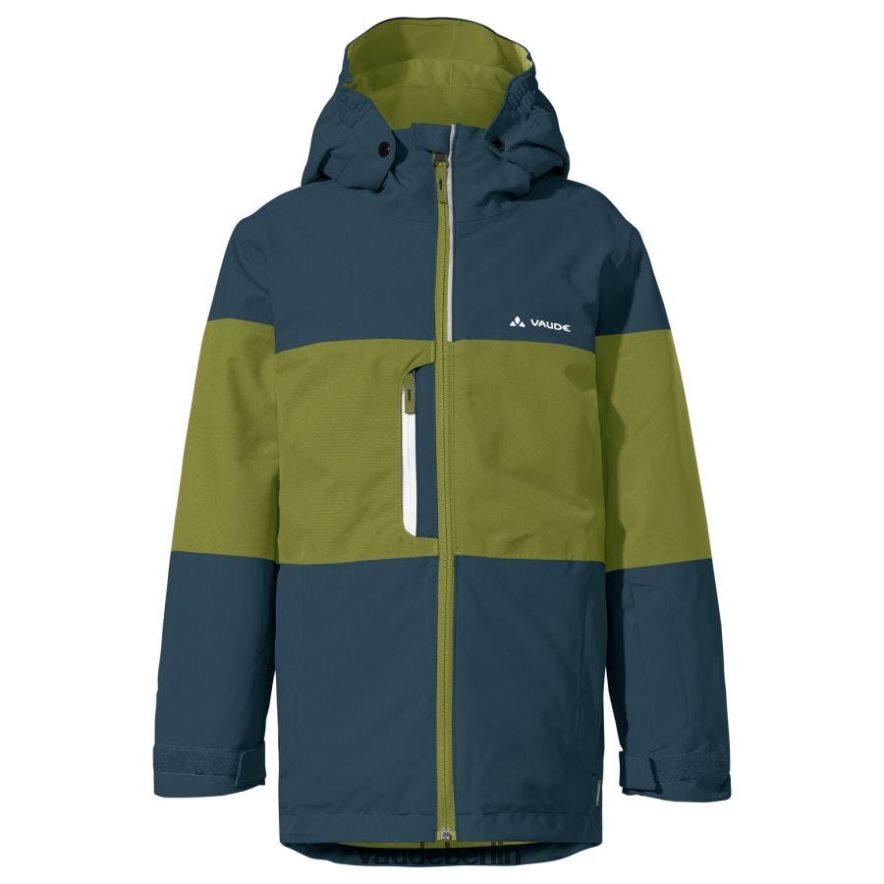 VAUDE Wattierte Schneeschalenjacke dunkles Meer/Avocado Kleidung HLT4482220