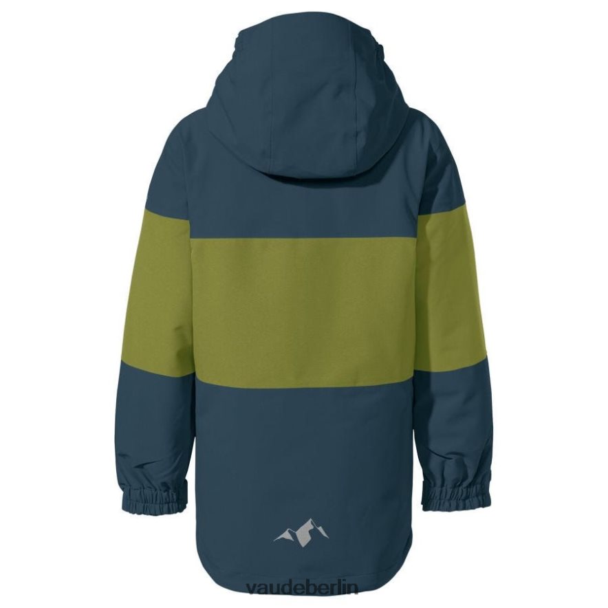 VAUDE Wattierte Schneeschalenjacke dunkles Meer/Avocado Kleidung HLT4482220