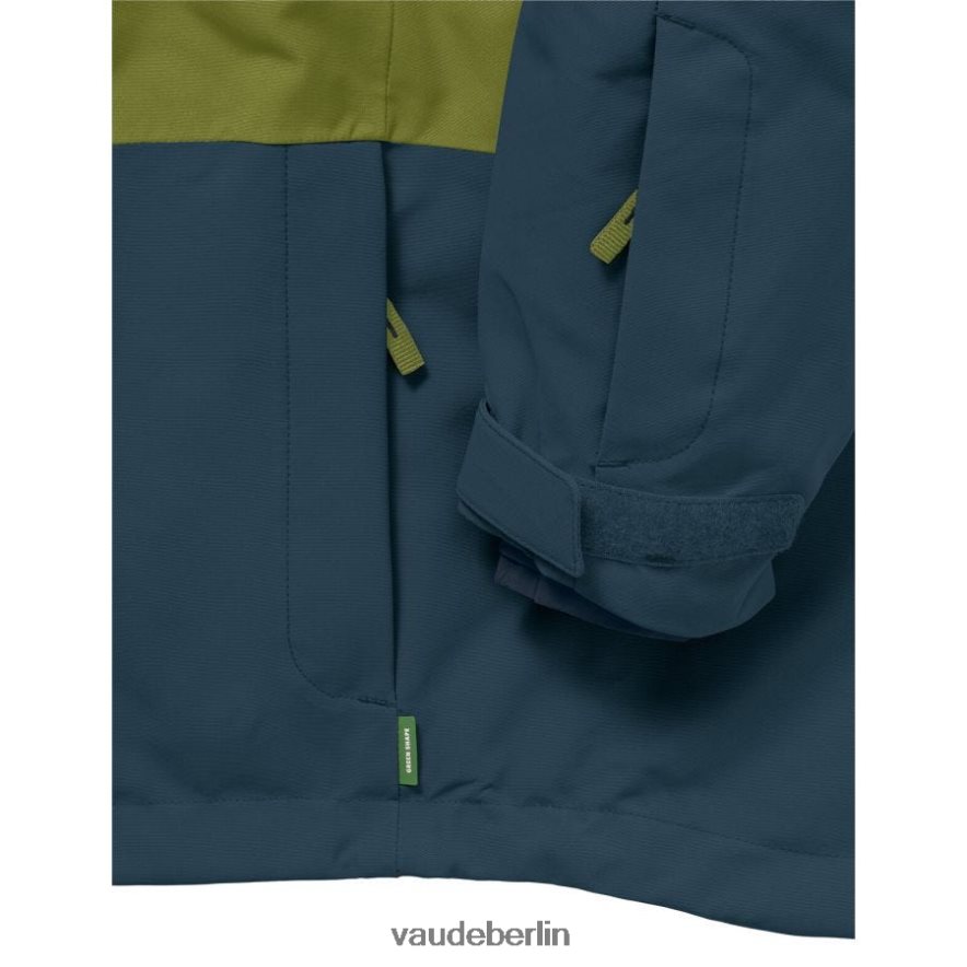 VAUDE Wattierte Schneeschalenjacke dunkles Meer/Avocado Kleidung HLT4482220