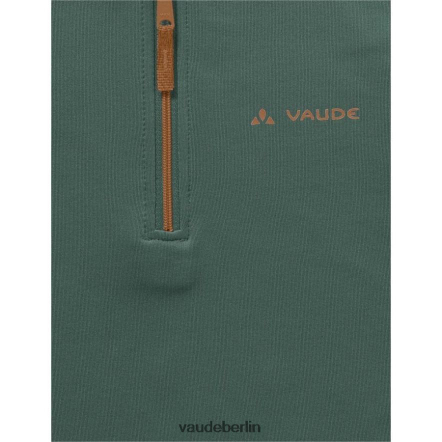 VAUDE Livigno Halfzip-Fleecepullover staubiger Wald Kleidung HLT4482319