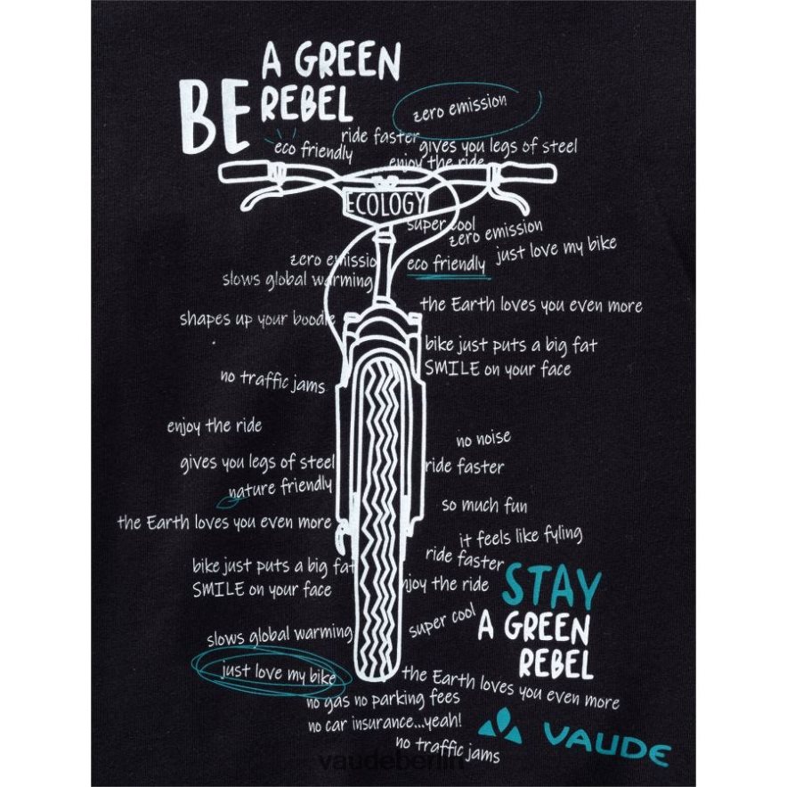 VAUDE Lezza-T-Shirt Schwarz Kleidung HLT4482327