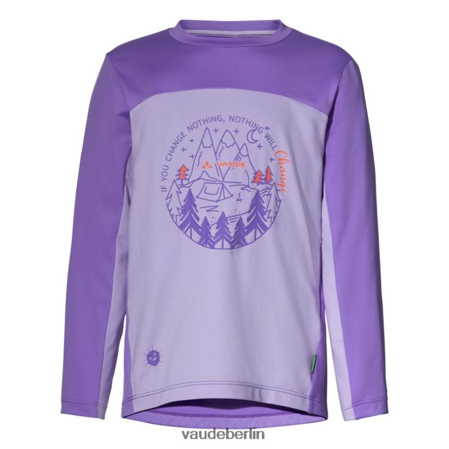 VAUDE Solaro II Langarm-T-Shirt Pastellflieder Kleidung HLT4482332