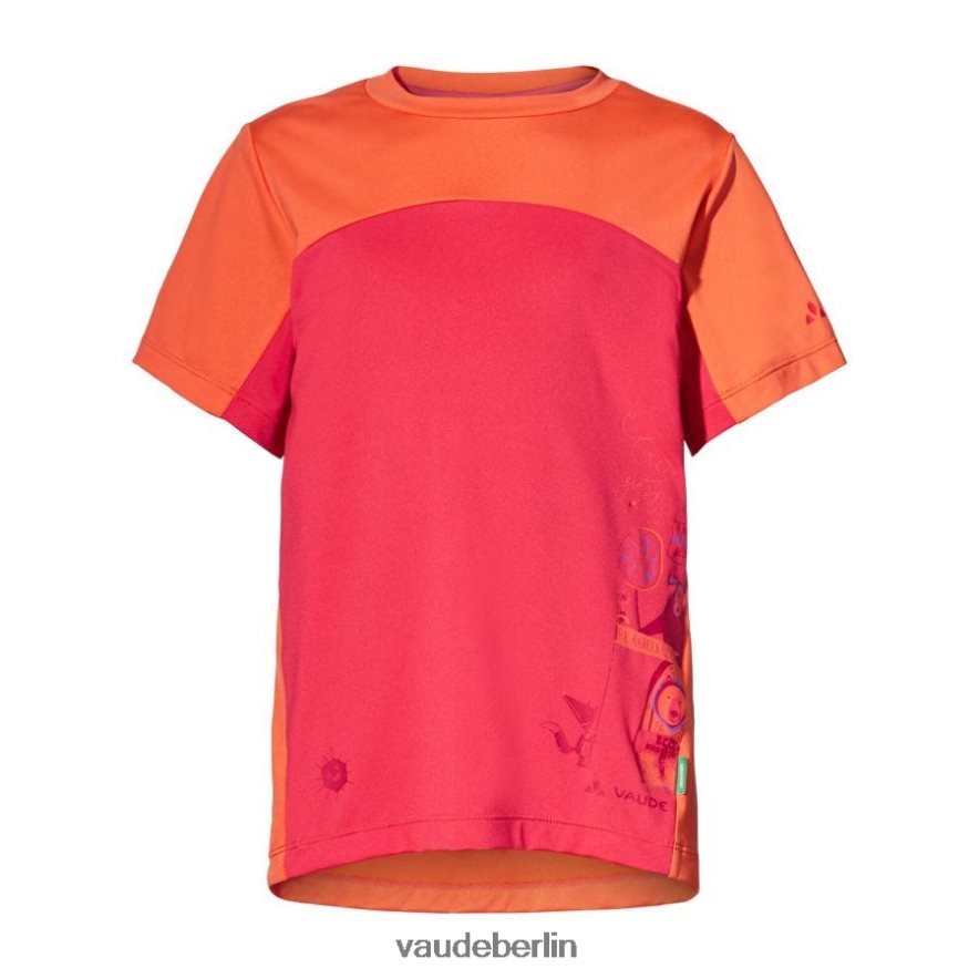 VAUDE Solaro II T-Shirt leuchtendes Pink/Orange Kleidung HLT4482344