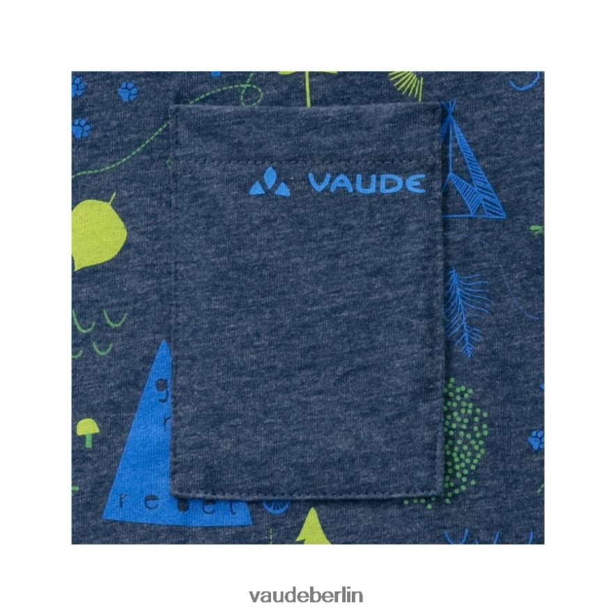 VAUDE Tammar-T-Shirt dunkles Meer Kleidung HLT4482338