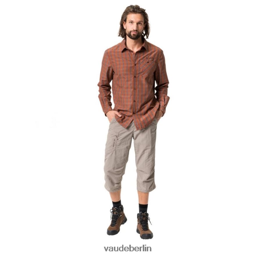 VAUDE Albsteig Langarmshirt III kastanienbraun Kleidung HLT4481819