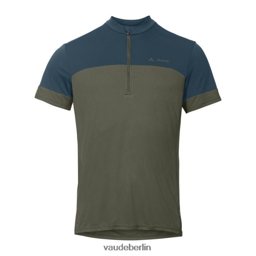 VAUDE Escape-Fahrradshirt mit halbem Reißverschluss Schwarz Kleidung HLT4481930