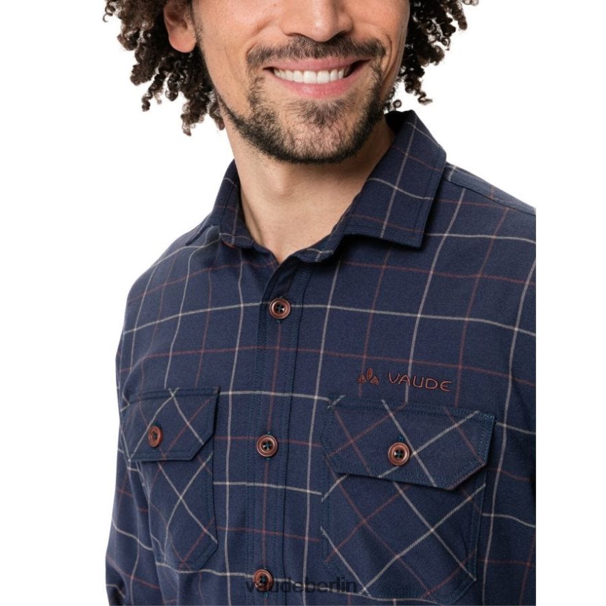 VAUDE Jerpen III Langarmshirt Kokosnuss/dunkles Meer Kleidung HLT4481984