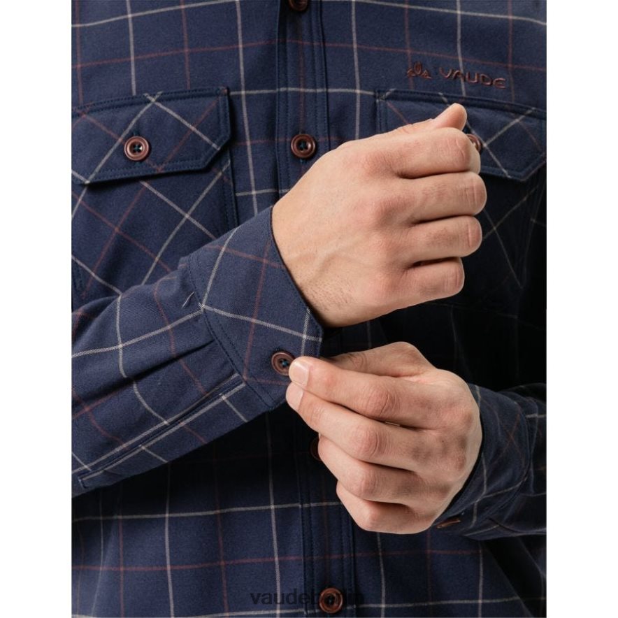 VAUDE Jerpen III Langarmshirt Kokosnuss/dunkles Meer Kleidung HLT4481984