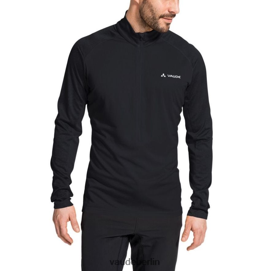 VAUDE Larice Light II Langarmshirt Schwarz Kleidung HLT4481813