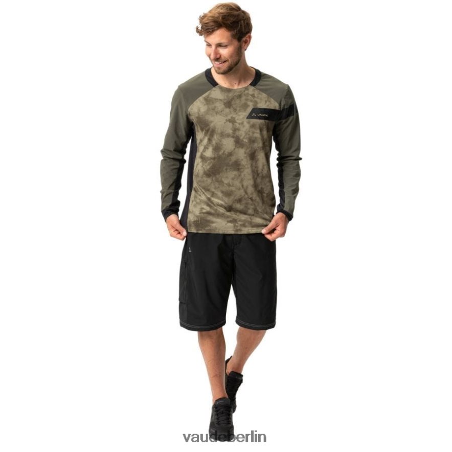 VAUDE Moab Langarmshirt khaki Kleidung HLT4481904