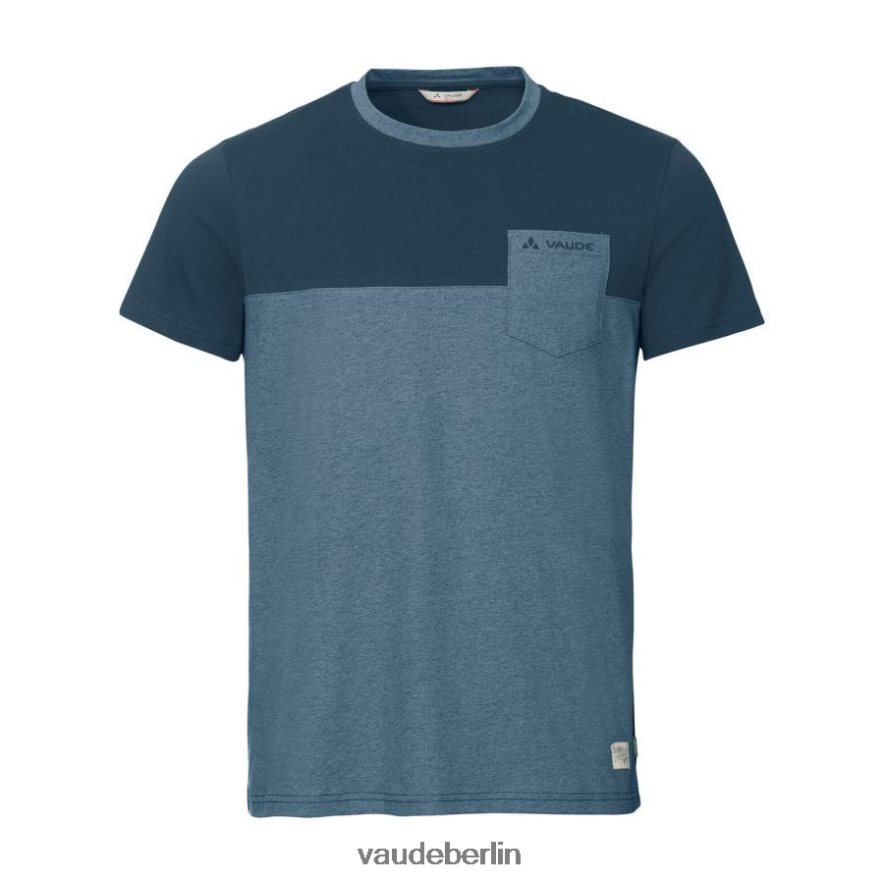 VAUDE Nevis III-Shirt blaugrau/dunkles Meer Kleidung HLT4481791