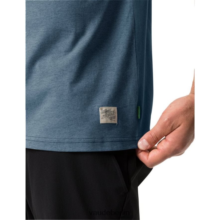 VAUDE Nevis III-Shirt blaugrau/dunkles Meer Kleidung HLT4481791