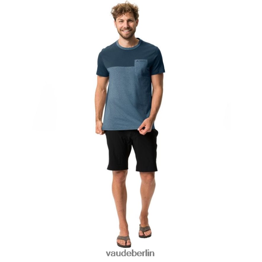 VAUDE Nevis III-Shirt blaugrau/dunkles Meer Kleidung HLT4481791