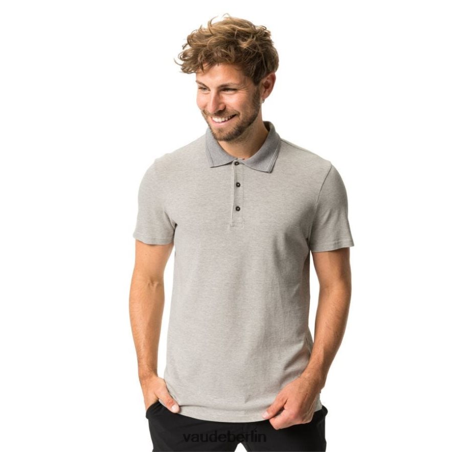 VAUDE Redmont-Poloshirt graue Melange Kleidung HLT4481875