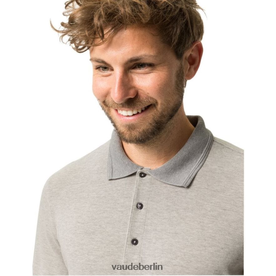VAUDE Redmont-Poloshirt graue Melange Kleidung HLT4481875