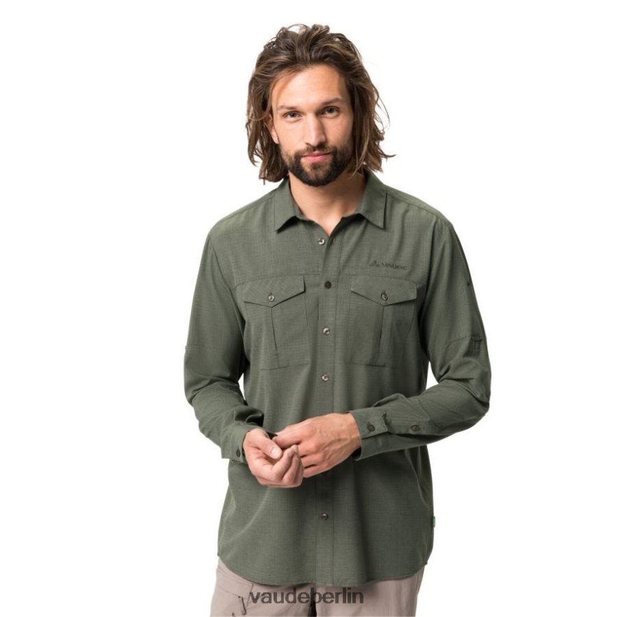 VAUDE Rosemoor II Langarmshirt Zedernholz Kleidung HLT4481832