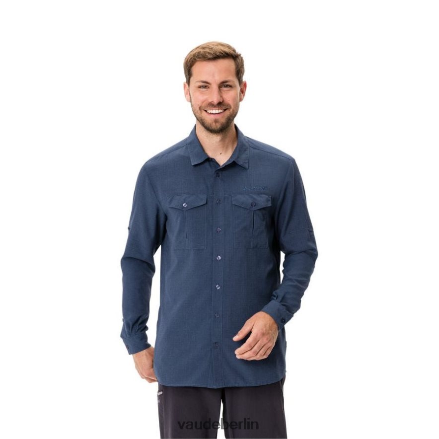 VAUDE Rosemoor II Langarmshirt dunkles Meer Kleidung HLT4481833