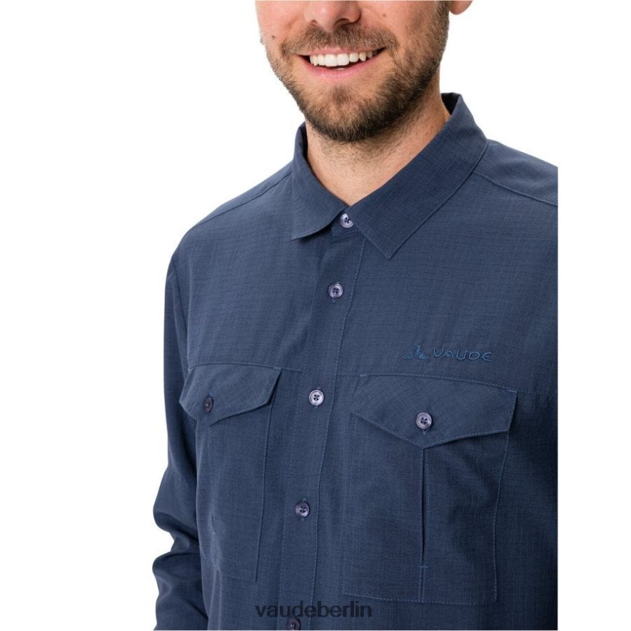 VAUDE Rosemoor II Langarmshirt dunkles Meer Kleidung HLT4481833