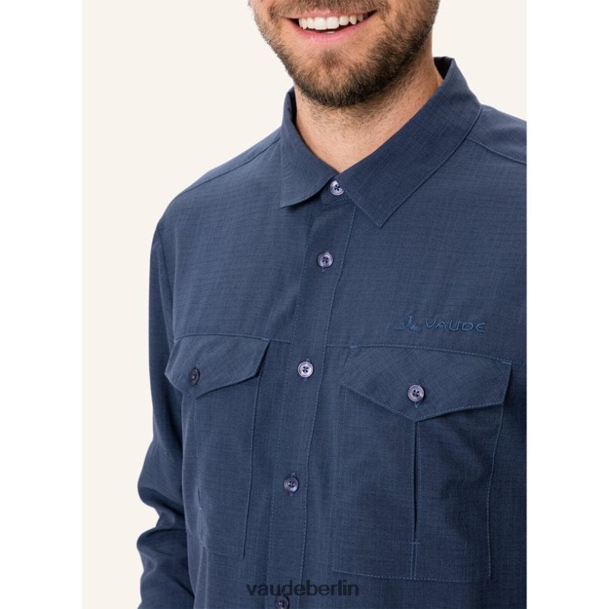 VAUDE Rosemoor II Langarmshirt dunkles Meer Kleidung HLT4481833