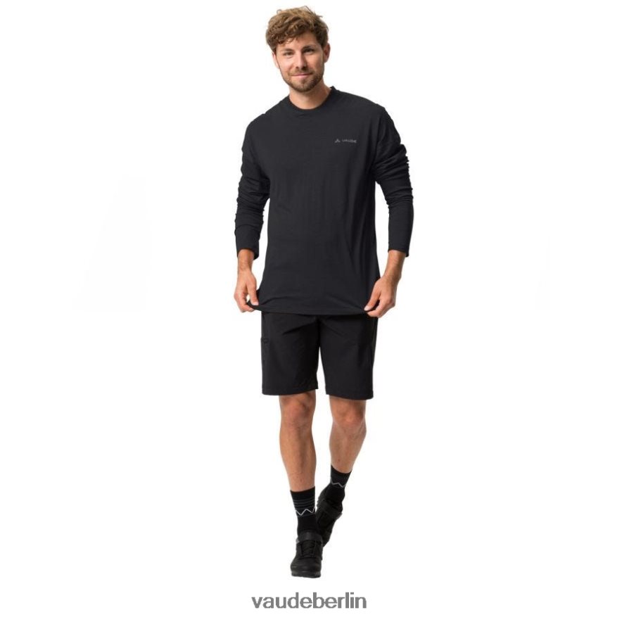 VAUDE Yaras Langarmshirt Schwarz Kleidung HLT4481941