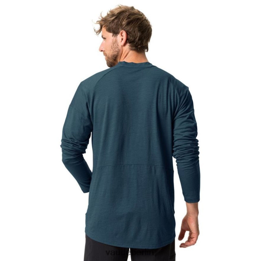 VAUDE Yaras Langarmshirt dunkles Meer Kleidung HLT4481936